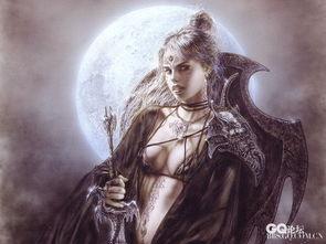 妖女图片,探寻神秘画卷中的奇幻传说